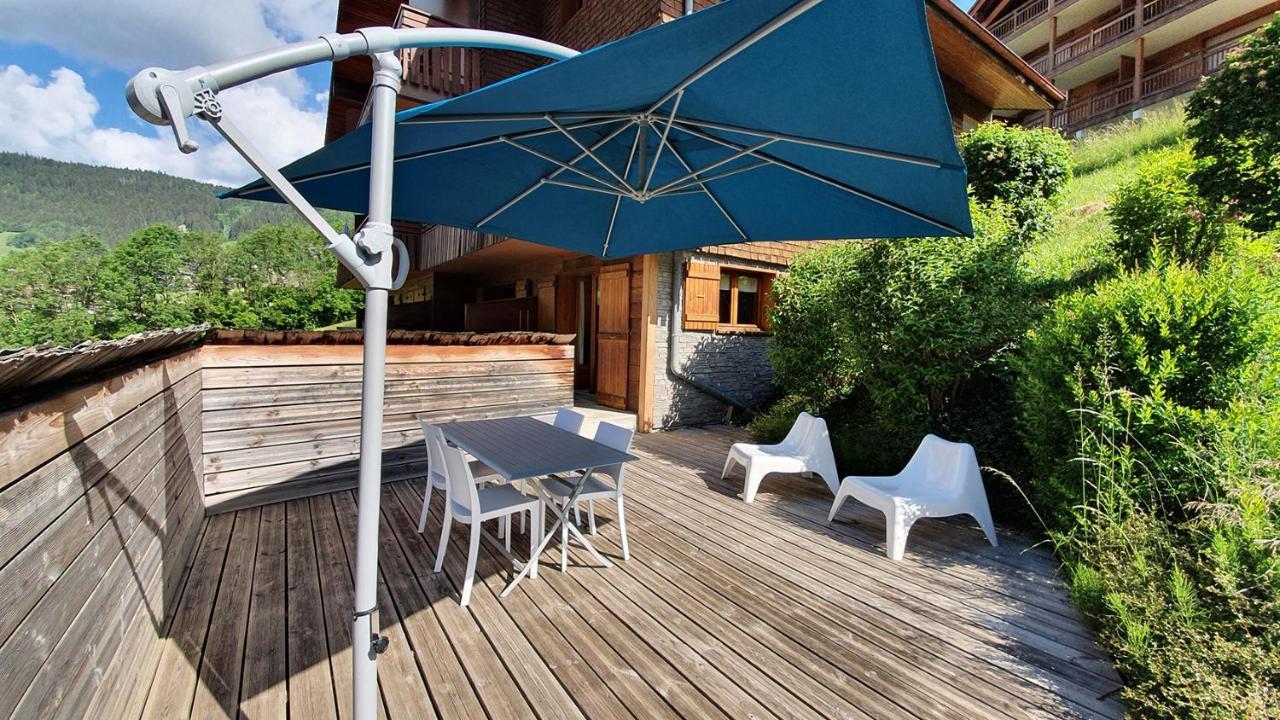 La Duche 101 Apartment Le Grand-Bornand Bagian luar foto